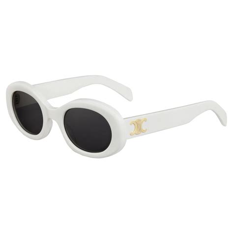 celine sunglasses white frame|celine transparent sunglasses.